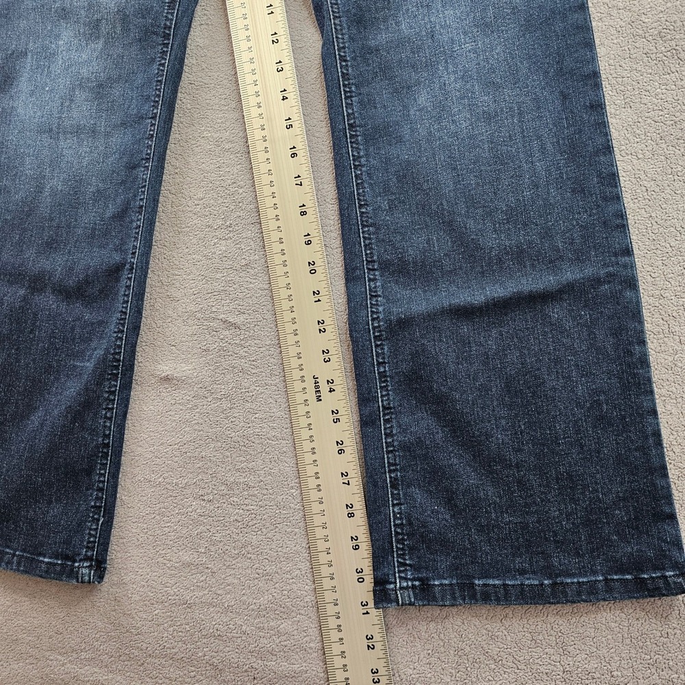 Simply Vera Vera Wang Bootcut Jeans Women's 16R‎ Blue Denim Dark Wash Stretch - Picture 3 of 15